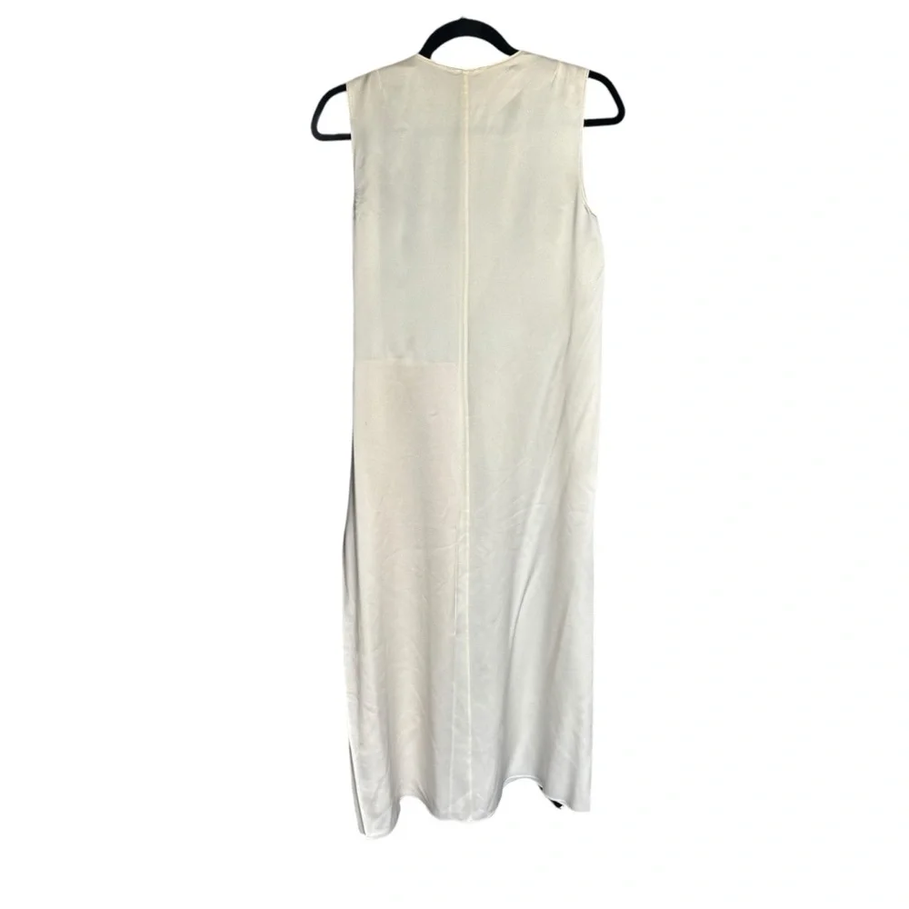 TORY BURCH Clarice silk satin wrap dress